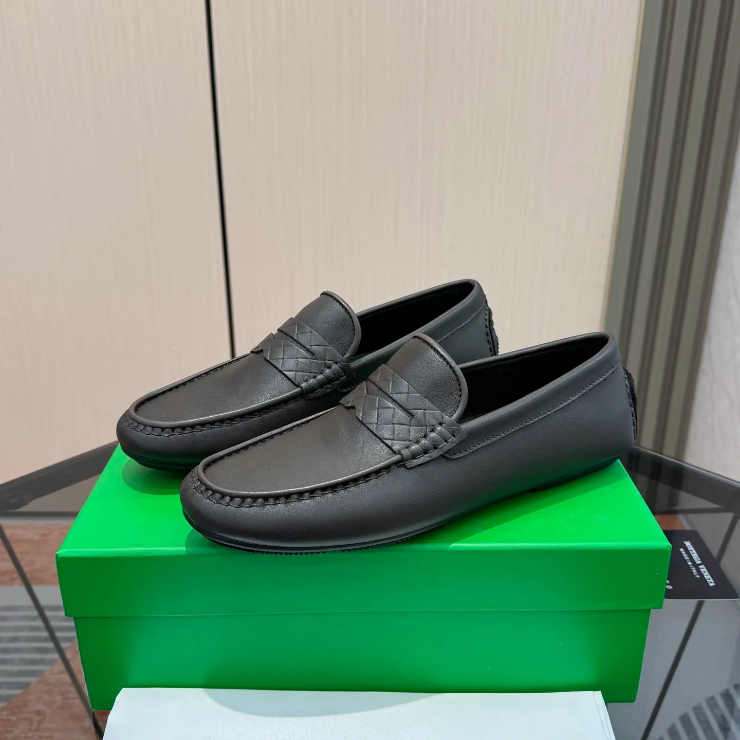 Men's shoes 💰560 [Botte* Venetta (BV)] Official website synchronization, high-end quality! 38-45